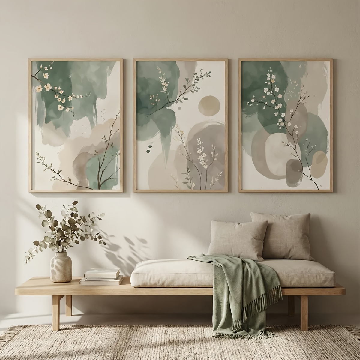 Live Plant Fertilizer - 3 stuks Japanse stijl planten canvas