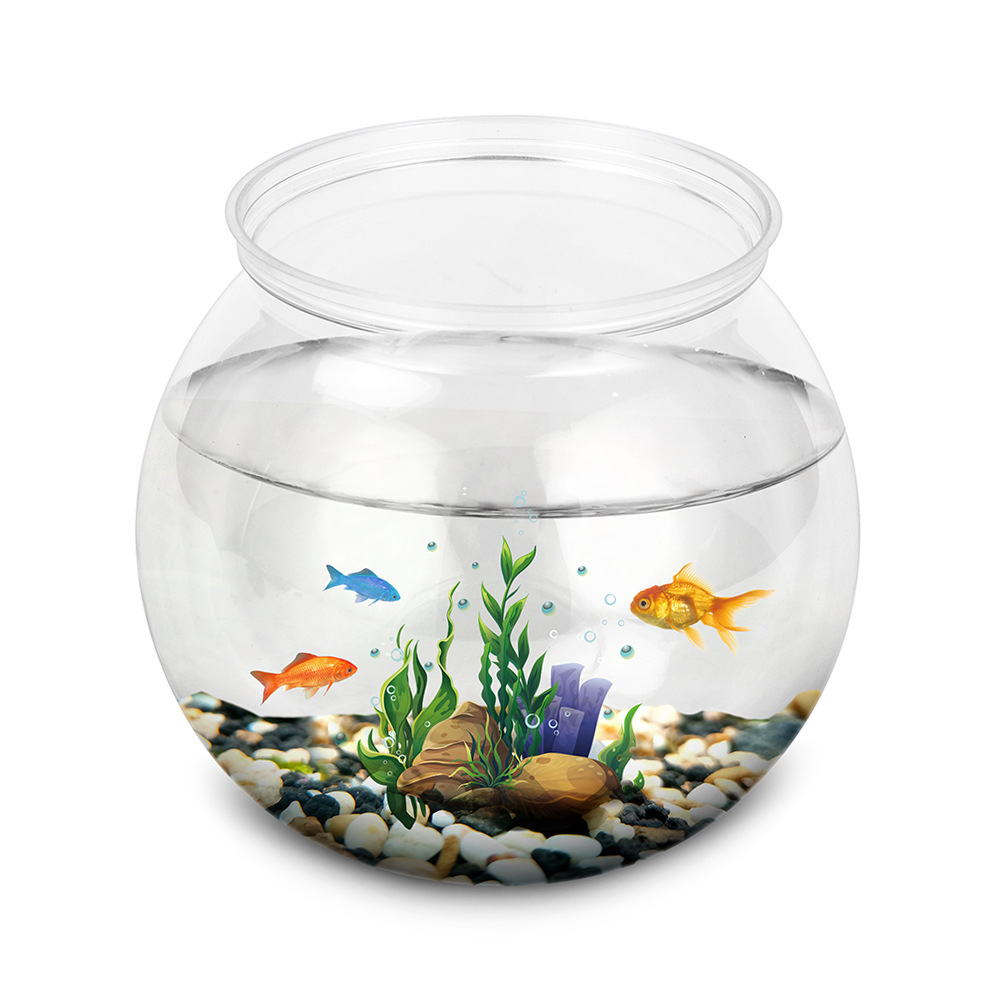 Aquarium Fish In Bowl - Viskom Kunststof L M S Maten