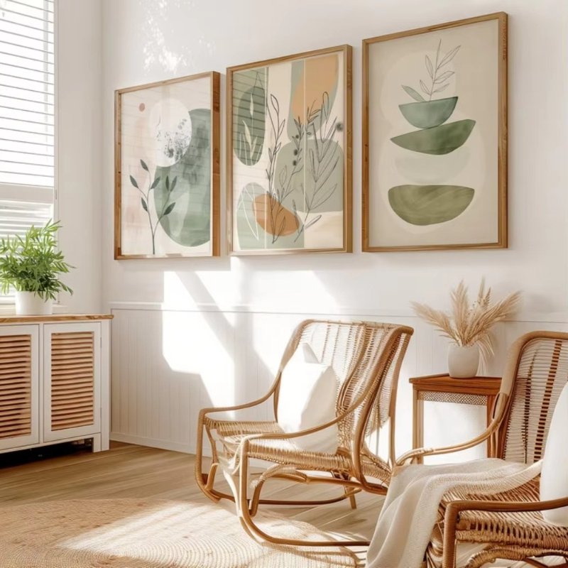 Live Plant Fertilizer - 3 stks Bloem Plant Art Canvas