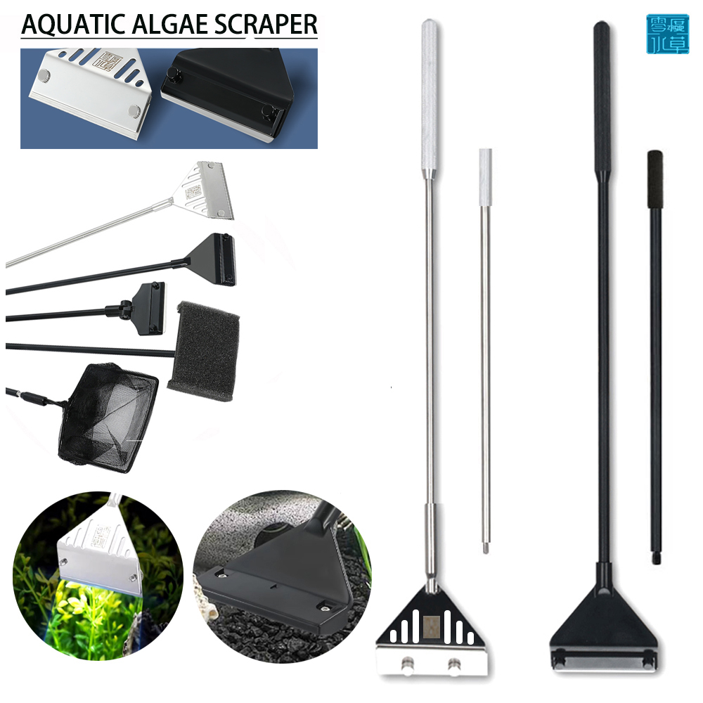 Algae Scraper Blade - Roestvrij staal Aquarium Aquarium Algenschraper Blade