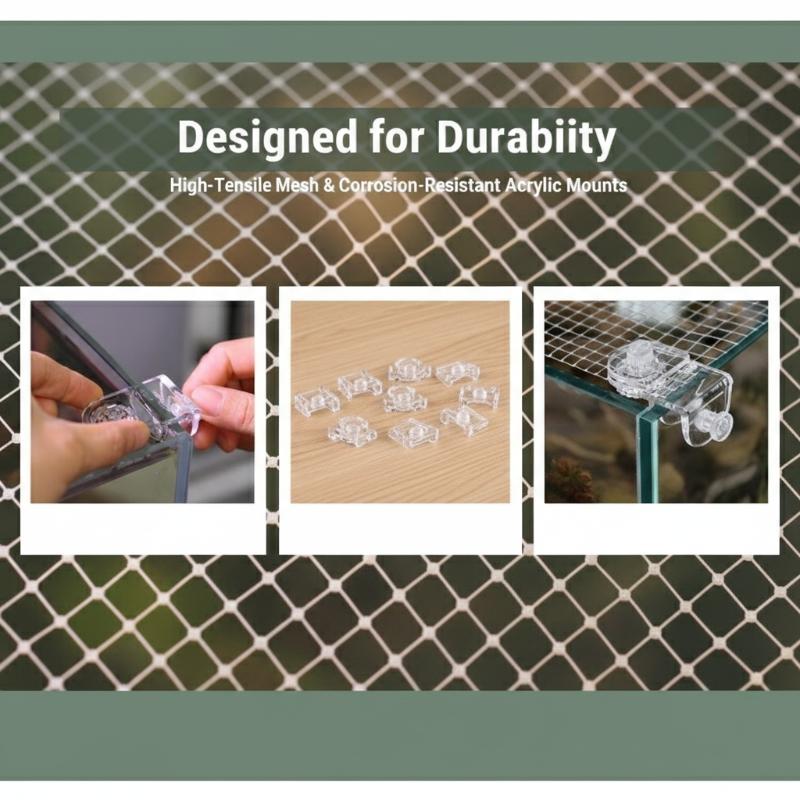 Aquarium Fish Net - 1 Stuks Visbak Net Anti-Springbescherming Huisdier