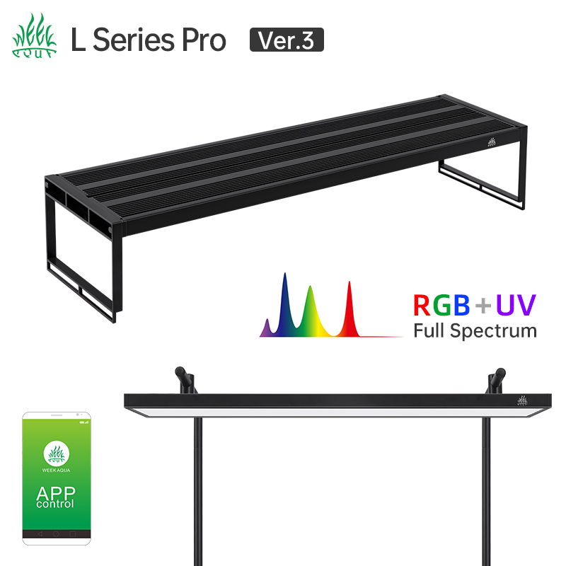 Aquarium Fish Lamp - WEEK AQUA L-serie APP-bediening Dimmer en