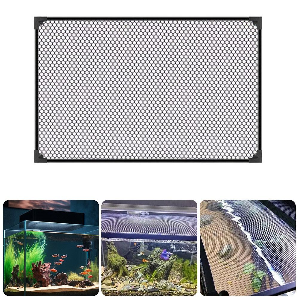Aquarium Fish Net - Duurzame magnetische dekselafdekking voor de visbak