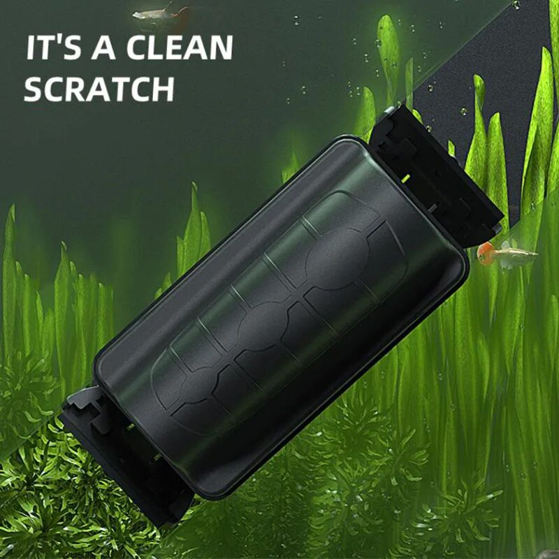 Algae Scraper Blade - Magnetische aquariumborstels Drijvend schoon glazen raam