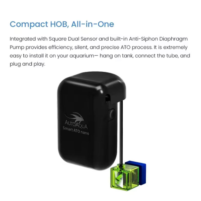 AUTOAQUA Smart ATO Nano HOB SA - Aquarium Auto Top Off recensie en prijs