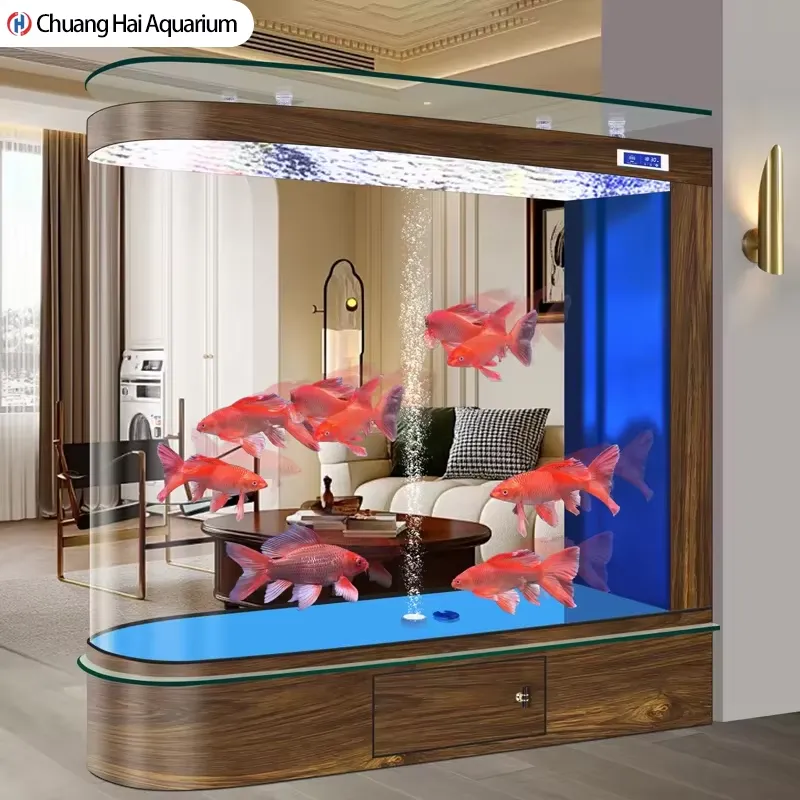 Grote, slimme glazen goudvisko - Aquarium Fish In Bowl recensie en prijs