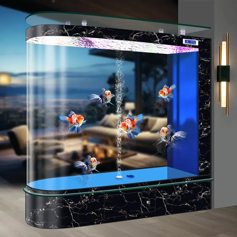 Grote, slimme glazen goudvisko - Aquarium Fish In Bowl recensie en prijs
