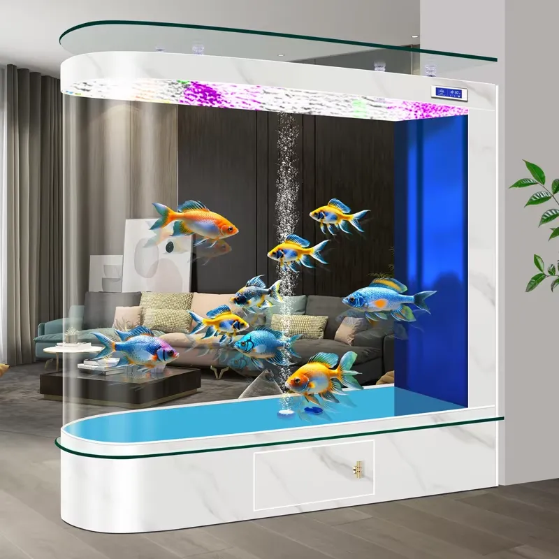 Grote, slimme glazen goudvisko - Aquarium Fish In Bowl recensie en prijs