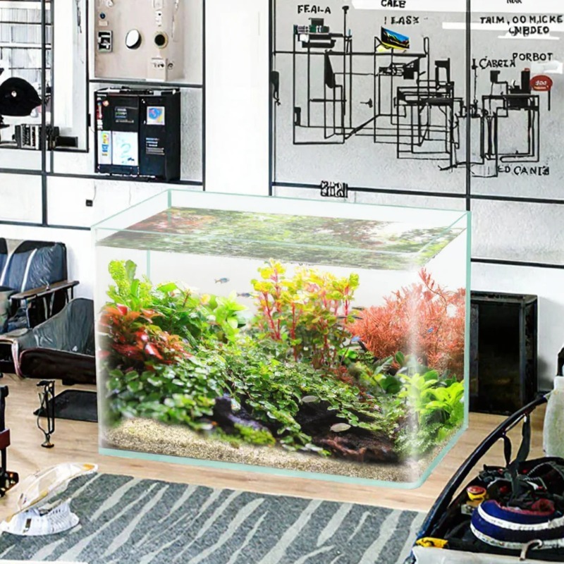 Box Verpakking Desktop Aquariu - Box Fish In Aquarium recensie en prijs