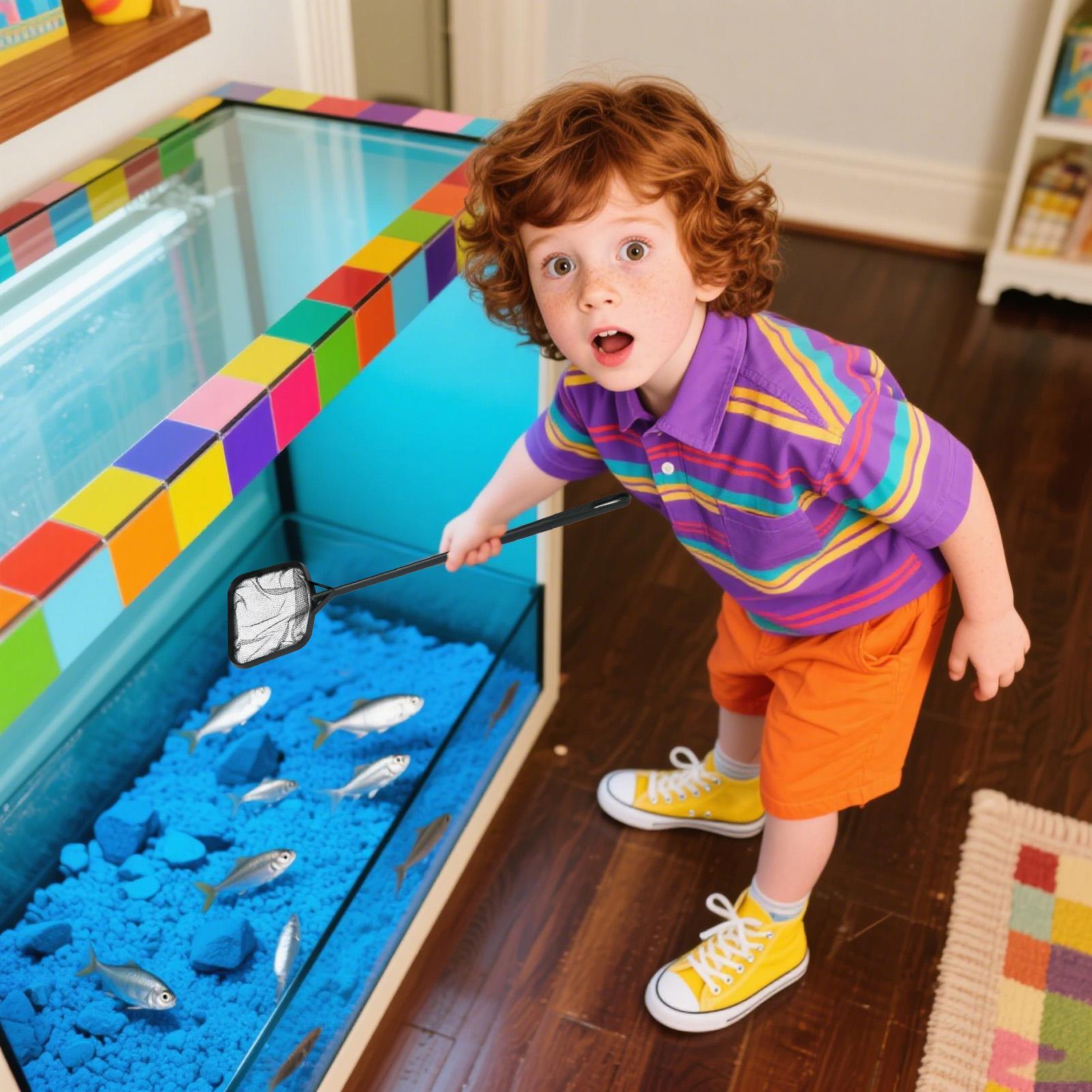 Zwembadnetten voor het reinige - Aquarium Fish Net recensie en prijs