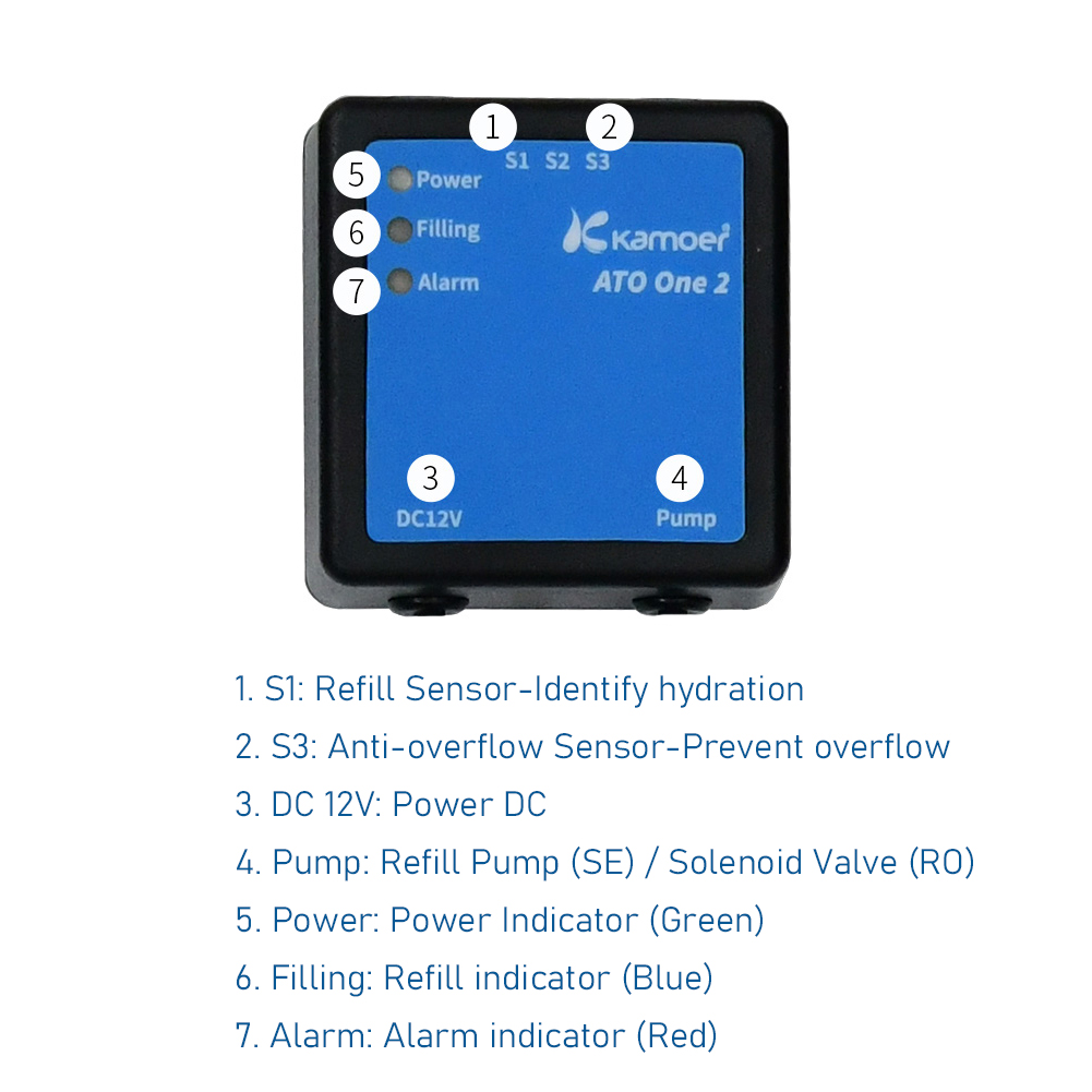 Kamoer Ato One 2 Smart Aquariu - Aquarium Auto Top Off recensie en prijs