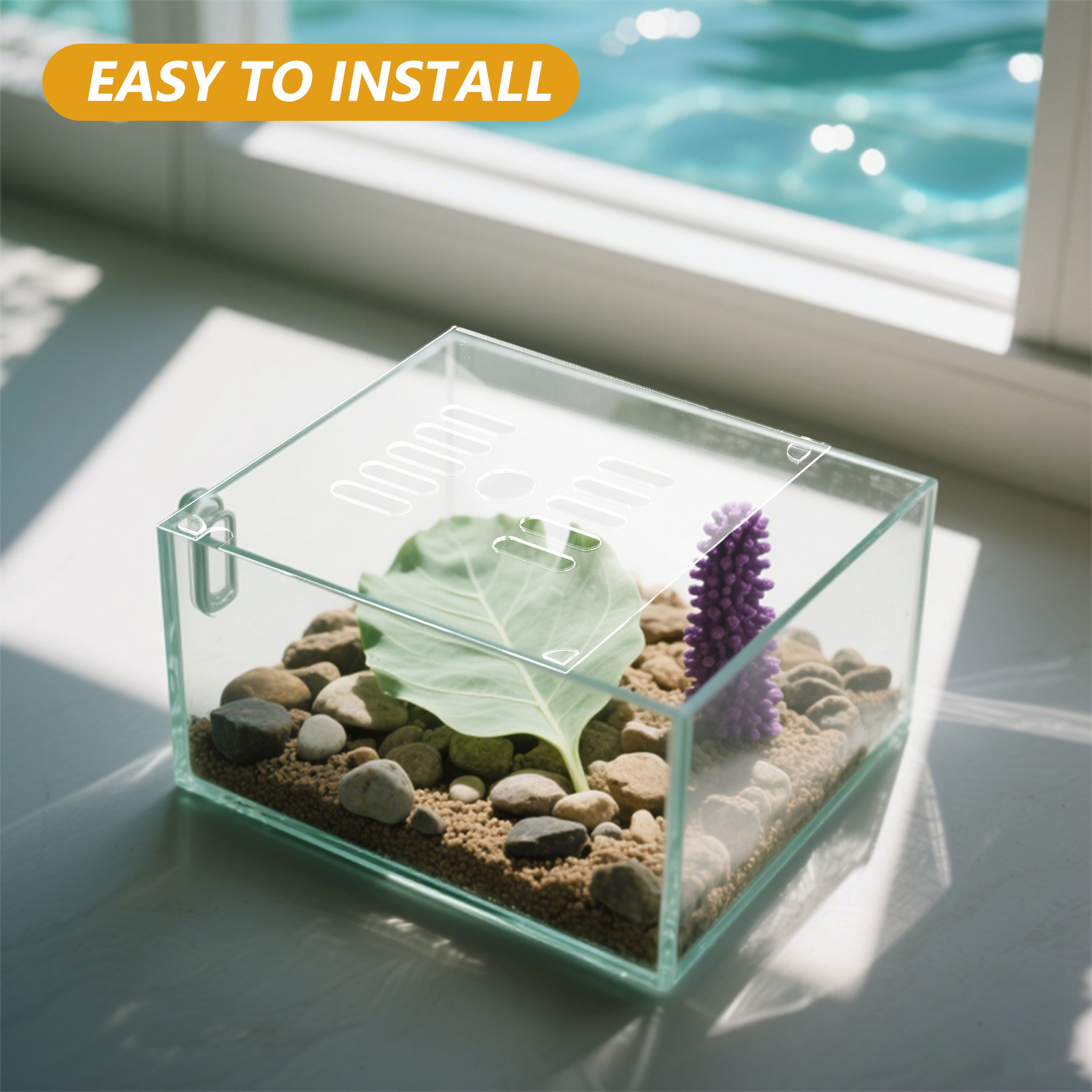 2 stuks ronde acryl aquariumde - Aquarium Fish In Bowl recensie en prijs