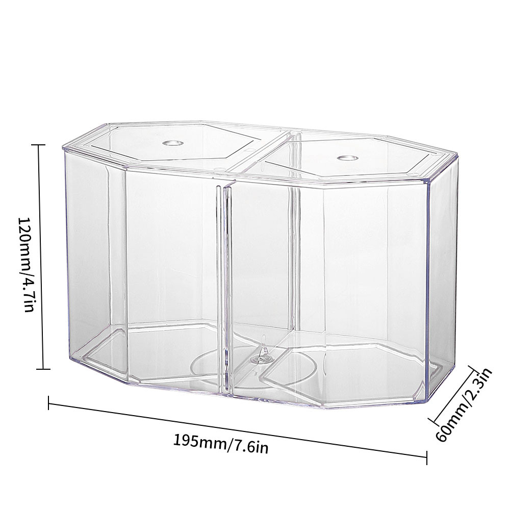 Acryl Twee Splits Guppy Aquari - Aquarium Fish In Bowl recensie en prijs