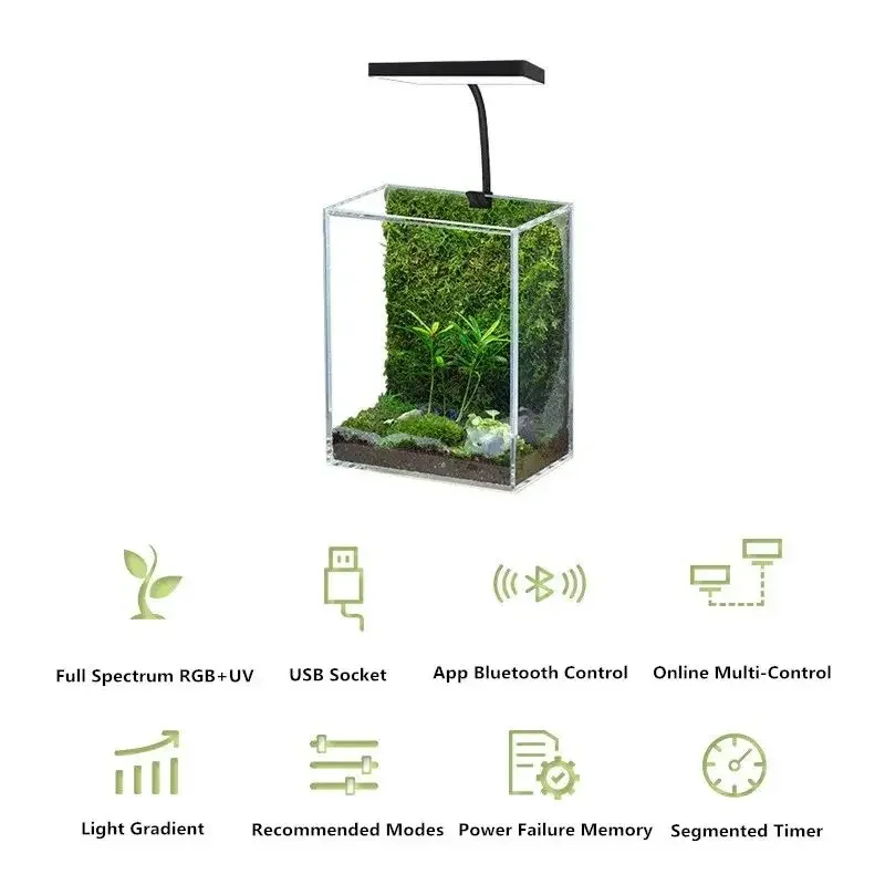 WEEK AQUA Mag Pro USB Nano Aqu - Aquarium Fish Light Lamp recensie en prijs