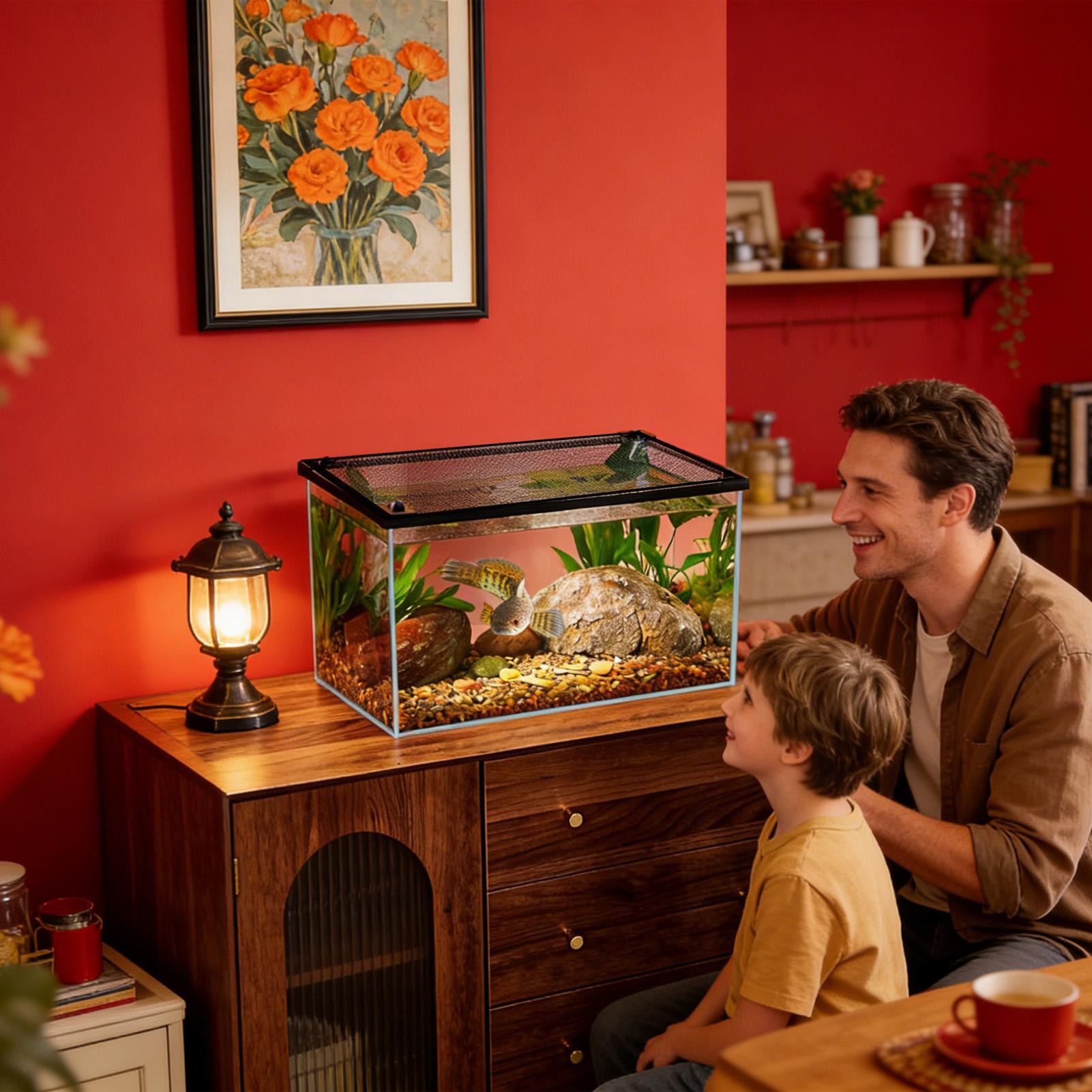 Anti-spring magnetische duurza - Aquarium Fish Net recensie en prijs