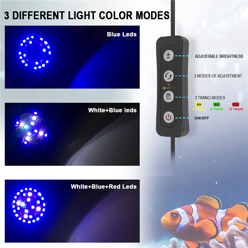 30W Aquarium Aquarium Zeewater - Aquarium Fish Light Lamp recensie en prijs