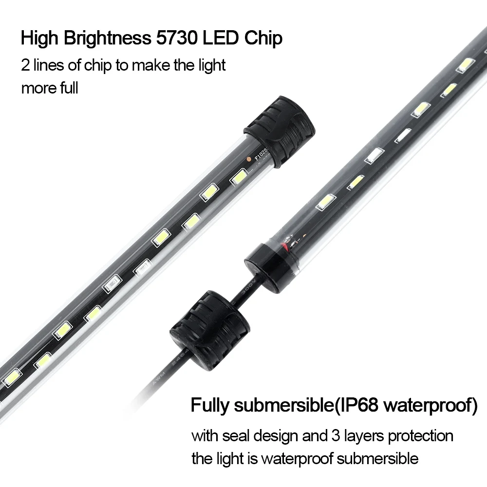 58CM Aquarium Licht LED Plant  - Aquarium Fish Light Lamp recensie en prijs