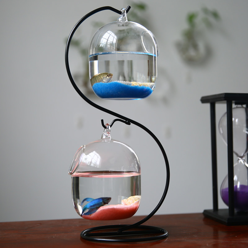 Creatieve Dubbeldeks Opgeschor - Aquarium Fish In Bowl recensie en prijs