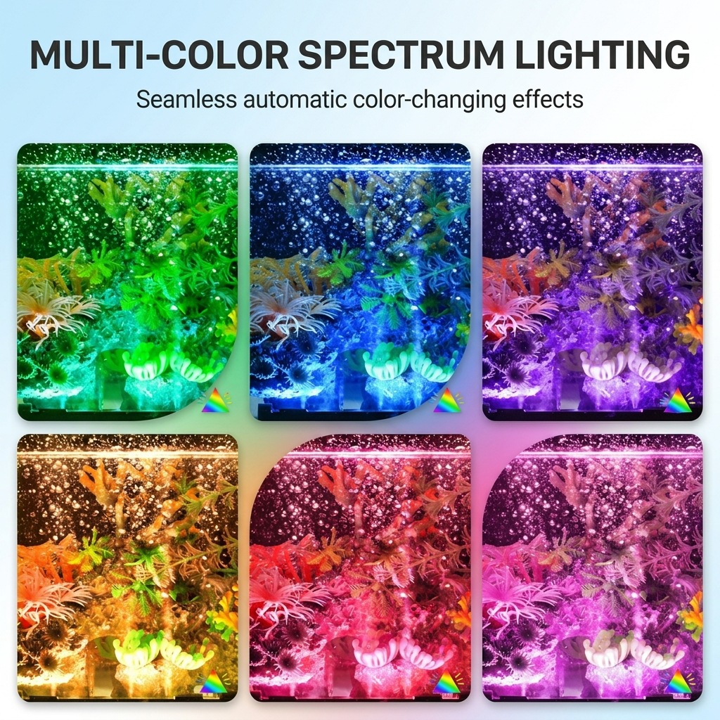 USB LED Aquarium Luchtbellenli - Aquarium Fish Light Lamp recensie en prijs